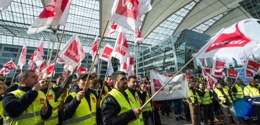 Nejhorší dopad měla stávka na letiště v Mnichově.