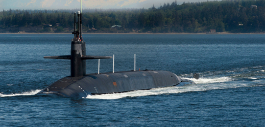 Ponorka v moři (ilustrační foto).