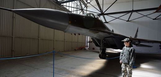 MiG-29 v Leteckém muzeu.