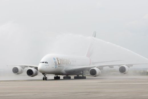 Obří Airbus A380 sveze až 519 cestujících.