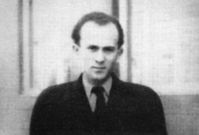 Český básník Jiří Orten, vlastním jménem Jiří Ohrenstein, na fotografii z roku 1948.