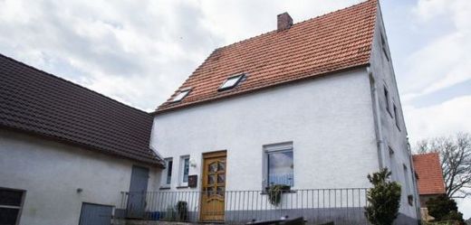 Dům ve městě Höxter, kde byly zadržovány dvě ženy. 