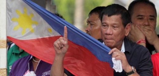 Rodrigo Duterte, favorit filipínských prezidentských voleb.