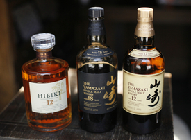 Japonské značky whisky.
