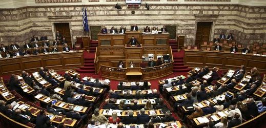 Řecký parlament (ilustrační foto).