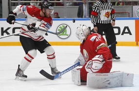 Hokejisté Kanady opět prodloužili svoji vítěznou šňůru na mistrovství světa (ilustrační foto).