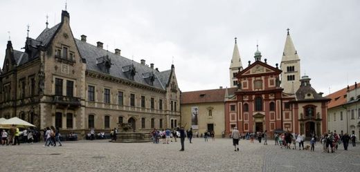 Areál Pražského hradu.