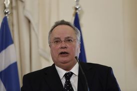 Řecký ministr zahraničí Nikos Kotzias.