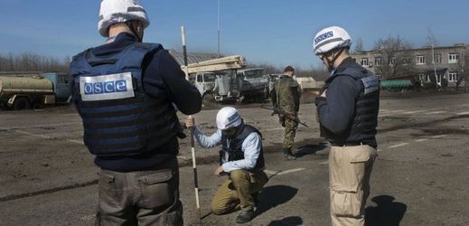 OBSE monitoruje situaci na Ukrajině.
