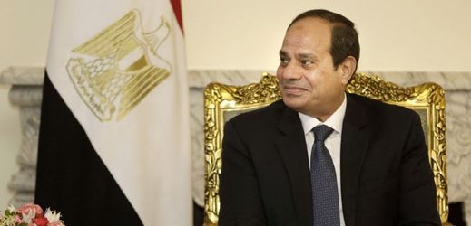 Egyptský prezident Abdal Fattáh Sísí.