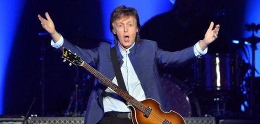 Britský hudebník Paul McCartney.