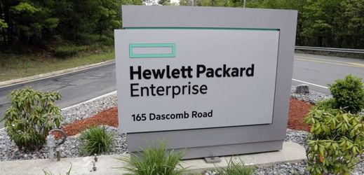 Technologická společnost Hewlett Packard Enterprise.