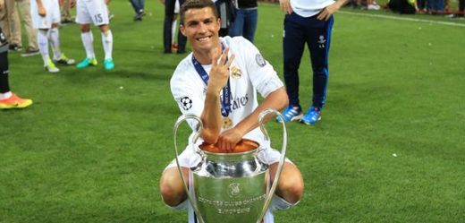 Hvězdný útočník Realu Cristiano Ronaldo.