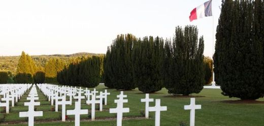 Hřbitov u Verdunu.