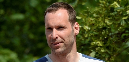 Brankář české fotbalové reprezentace Petr Čech.