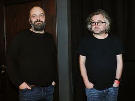 Tvůrci filmu: scénárista Petr Jarchovský (vlevo) a režisér Jan Hřebejk.