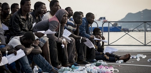 Migranti v Itálii (ilustrační foto). 