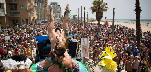 Gay Pride v Tel Avivu.