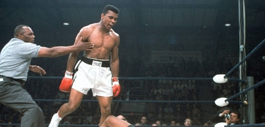 Bývalý americký boxer Muhammad Ali.