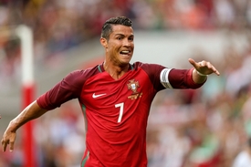 Největší hvězda Eura Cristiano Ronaldo.