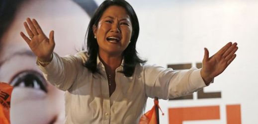 Neúspěšná prezidentská kandidátka Keiko Fujimoriová.