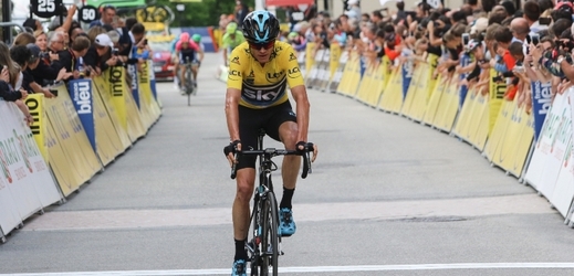 Britský cyklista Chris Froome.