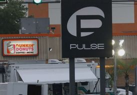 Klub Pulse, místo kde se masakr odehrával.