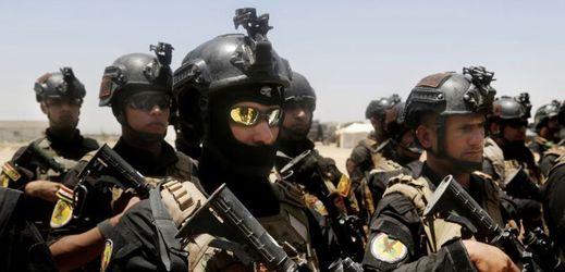 Irácké elitní protiteroristické síly. 