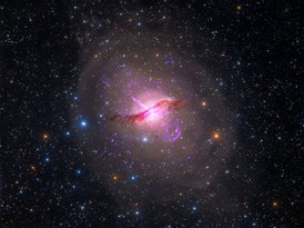 Galaxie Centaurus A.