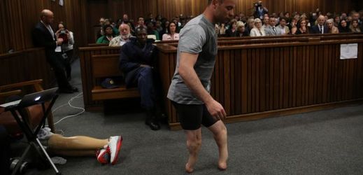 Oscar Pistorius u soudu.