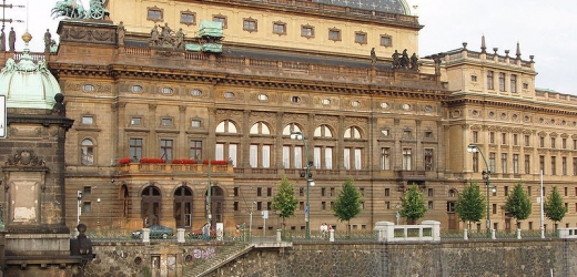 Budova Národního divadla v Praze.