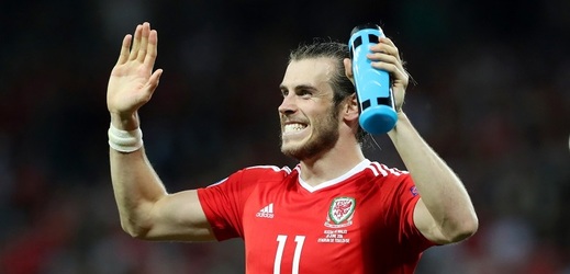 Velšský hrdina Gareth Bale. 