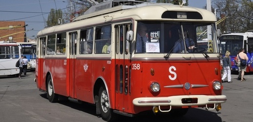 Historický trolejbus (ilustrační foto).