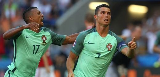Spokojený kapitán Portugalska Cristiano Ronaldo