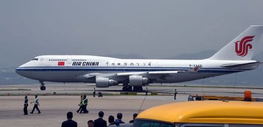 Letadlo čínských aerolinií (ilustrační foto). 