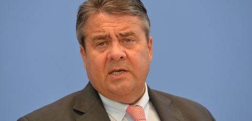 Německý vicekancléř a předseda sociální demokracie Sigmar Gabriel.