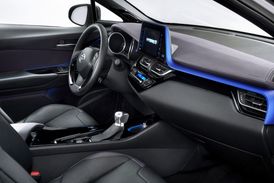 Interiér naznačuje nový designový směr automobilky Toyota.