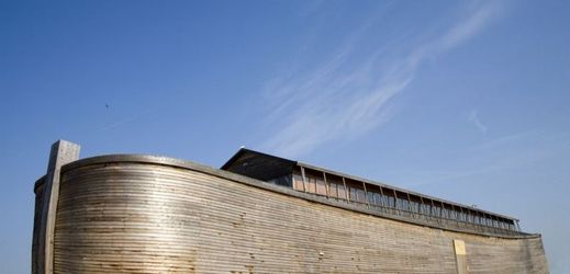 Na snímku replika Noemovy archy v Nizozemsku.