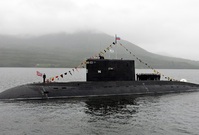 Ruská ponorka. 