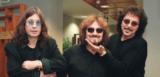 Skupina Black Sabbath při jedné návštěvě Česka. 