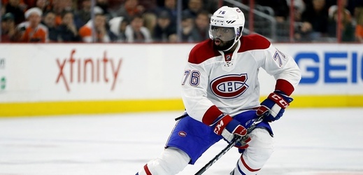 Kanadský dvojnásobný olympijský vítěz Shea Weber opouští v NHL Nashville a odchází do Montrealu výměnou za dalšího obránce P.K. Subbana (na snímku).