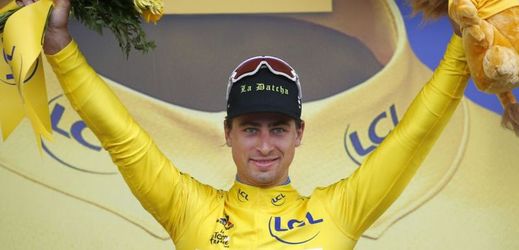 Peter Sagan po triumfu ve druhé etapě Tour de France.