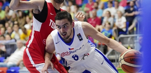 Český basketbalista Tomáš Satoranský.