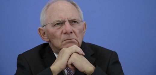 Německý ministr financí Wolfgang Schäuble.