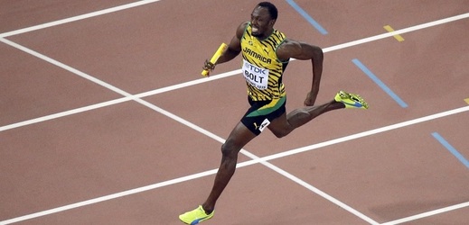 Sprinter Usain Bolt.