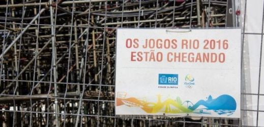 Stavební práce před startem olympiády v Riu.