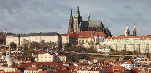 Pražský hrad, sídlo prezidenta.