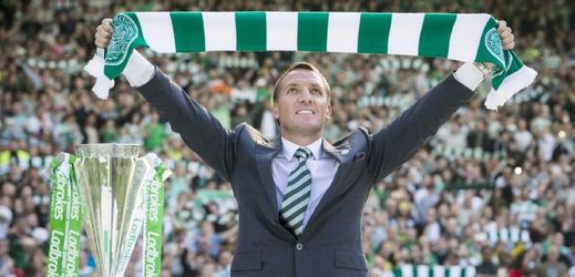 Trenér Celticu Brendan Rodgers. 