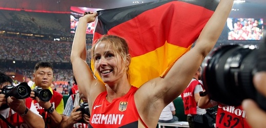 Do německého atletického týmu pro olympijské hry v Riu de Janeiro se nevešla úřadující mistryně světa v hodu oštěpem Katharina Molitorová. 