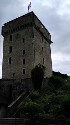 Středověká pevnost Le Château Fort.